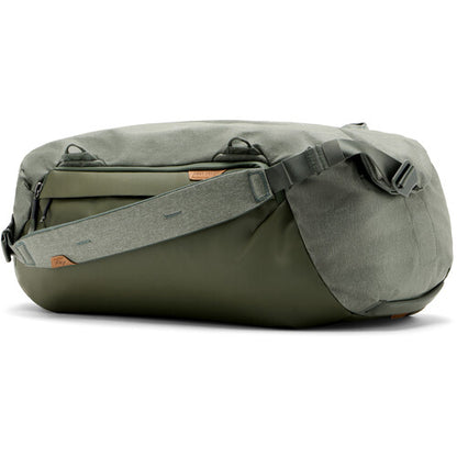 Peak Design Travel Duffel (Sage, 50L) side view