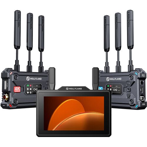   Pyro S TX-RX Kit and Pyro 5 TX-RX Monitor Front View