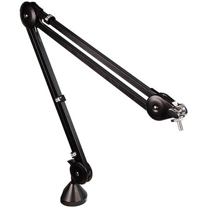RODE PSA1 studio boom arm for podcasting, broadcasting, and streaming setups