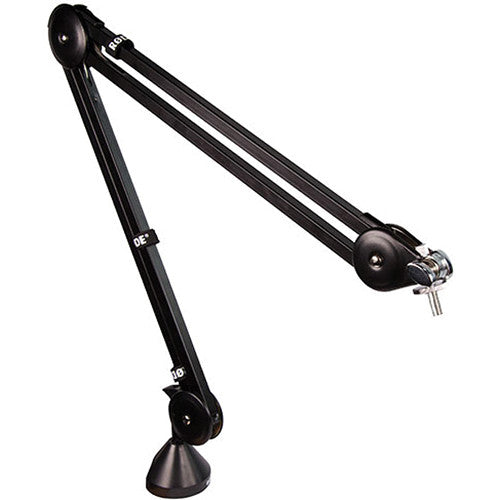 RODE PSA1 studio boom arm for podcasting, broadcasting, and streaming setups