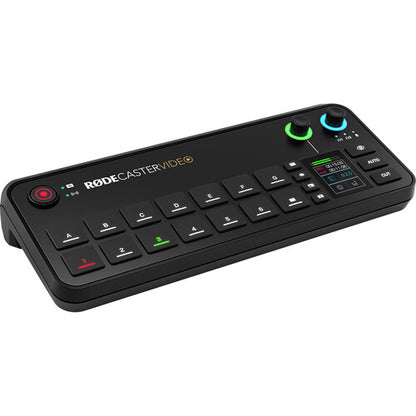 RODE RØDECaster all-in-one podcast production console with touchscreen controls