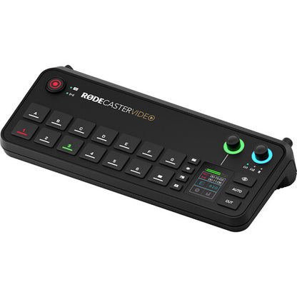 RODE RODECaster All-in-One Video & Production Production Console Side view