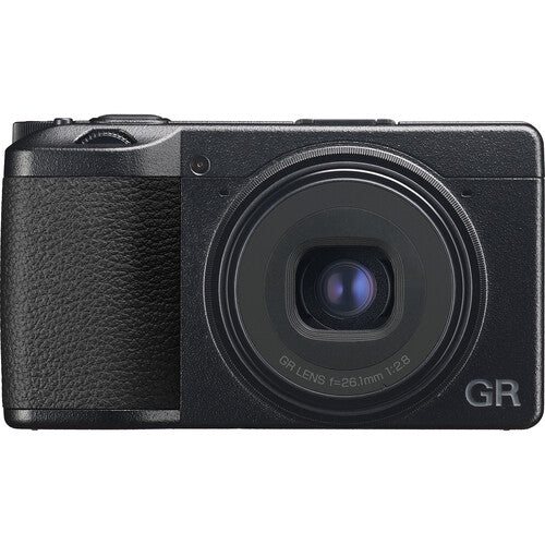 Ricoh GR IIIx digital camera with APS-C sensor, 40mm equivalent f/2.8 lens and sensor-shift stabilization