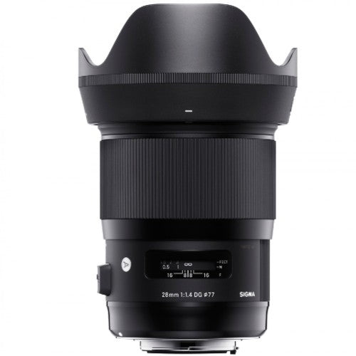 SIGMA 28mm F/1.4 DG HSM Art wide-angle prime lens for Nikon F-mount cameras