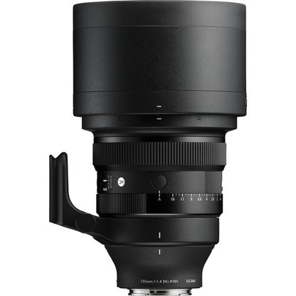 SIGMA 135mm F1.4 DG ART Sony E front view
