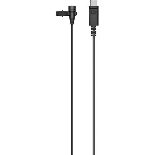 Sennheiser Omnidirectional lavalier microphone with 2 m (6.6') cable and USB-C connector Front View
