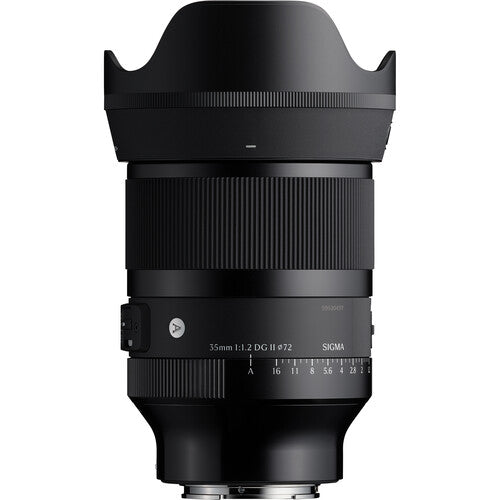 Sigma 35mm F1.2 DG II Art Lens for Sony E front view
