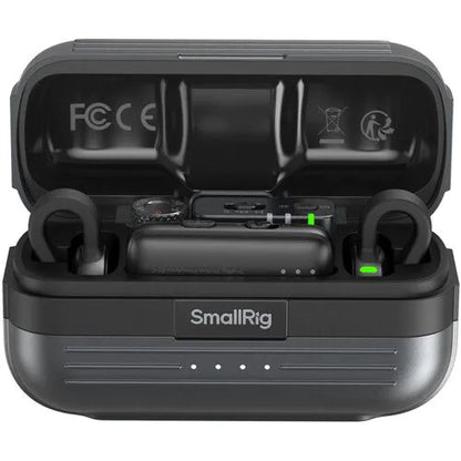 SmallRig S 70 2-person wireless microphone system for cameras and mobile devices with charging case Black