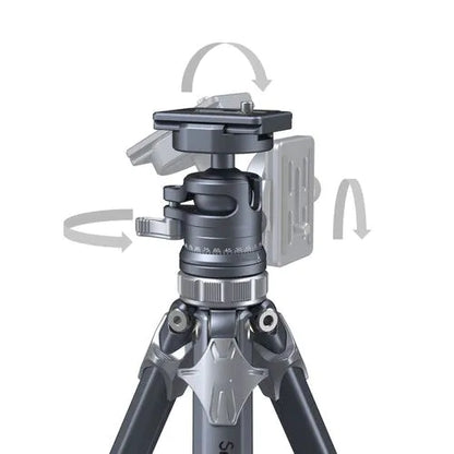 SmallRig AP-02 Lightweight Aluminum Travel Tripod with Arca-Type Ball Head