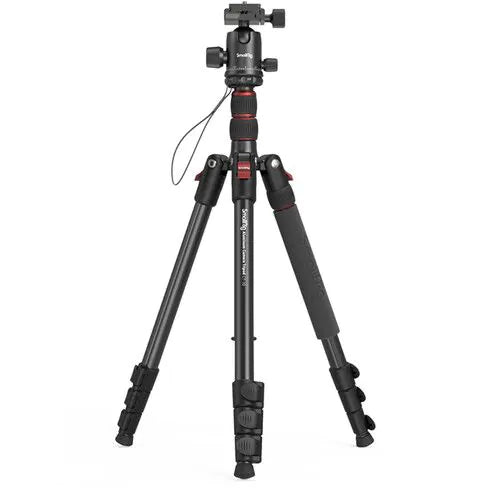 SmallRig CT-10 aluminum travel tripod with Arca-type ball head and accessory mounts