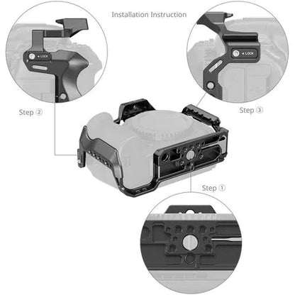 SmallRig Cage for Canon EOS R5 Mark II  middle view