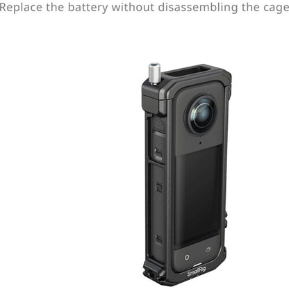 SmallRig Cage for Insta360 X4  side view