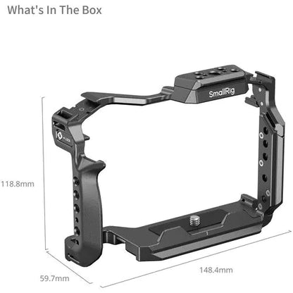 SmallRig Camera Cage for Panasonic LUMIX S1R II, S5 II, S5 IIX & G9 II side view