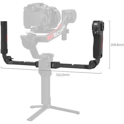 SmallRig Focus Control Dual Handle for DJI RS Series Side View