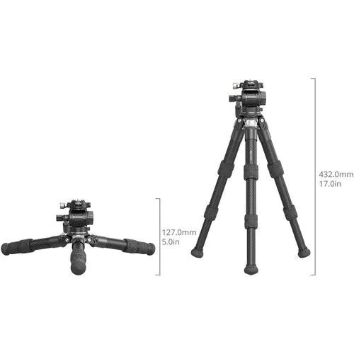 SmallRig Heavy Duty Carbon Fiber Tabletop Tripod Kit