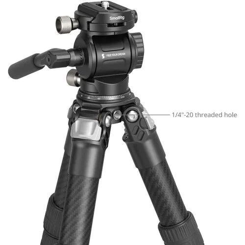 SmallRig Heavy Duty Carbon Fiber Tabletop Tripod Kit