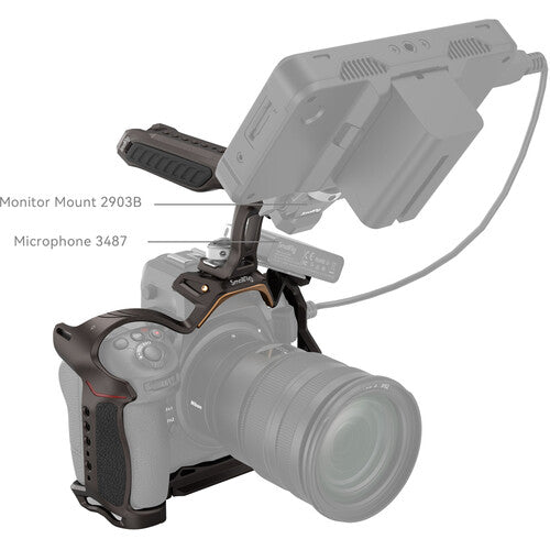 SmallRig “Night Eagle” Cage Kit for Nikon Z 8 side view