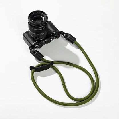 SmallRig Universal Braided Shoulder Strap (Green) Side View