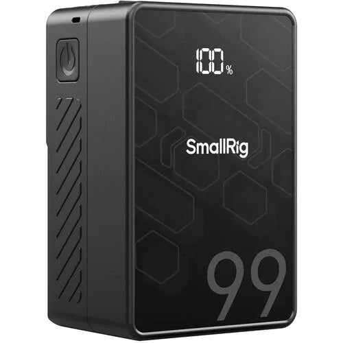 SmallRig VB99 SE mini V-Mount Battery 4608 99Wh with PD-Capable USB-C and D-Tap outputs