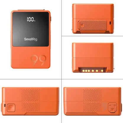 SmallRig VB99 mini V Mount Battery (Orange)