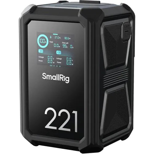 SmallRig X-Touch Smart X221 V-Mount Battery 221Wh triple-proof design