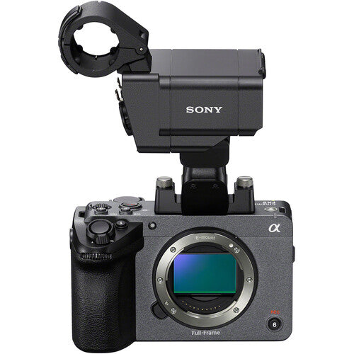Sony FX5 5K Full-Frame Cinema Camera with detachable XLR audio handle