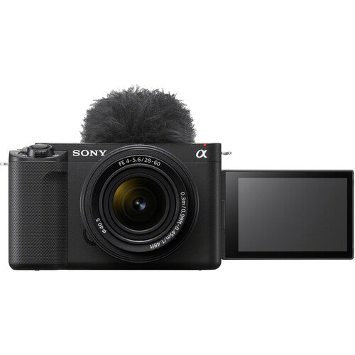 Sony ZV-E1 12.1MP full-frame mirrorless camera with 28-60mm lens, 5-axis stabilization and 4K video in Black
