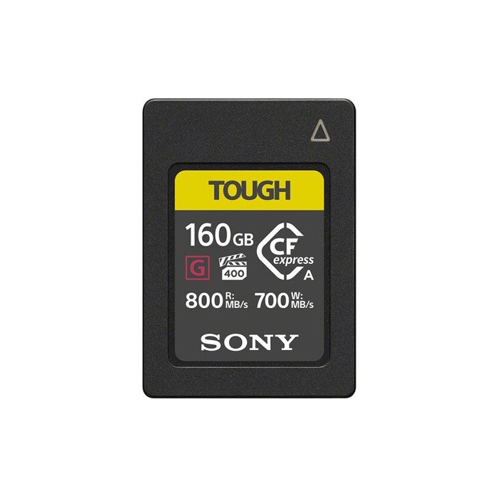 Sony 160GB CFexpress Type A TOUGH Memory Card FrontView