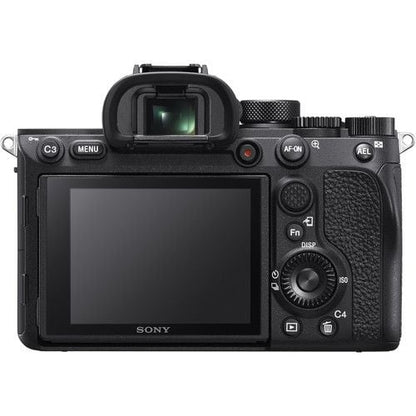 Sony Alpha a7R IV Mirrorless Digital Camera (Body Only) Back View
