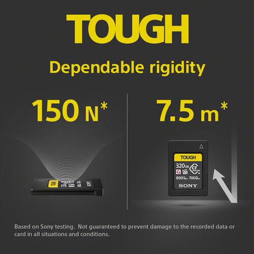 Sony CFexpress Type A 320GB R800/W700 (Tough)
