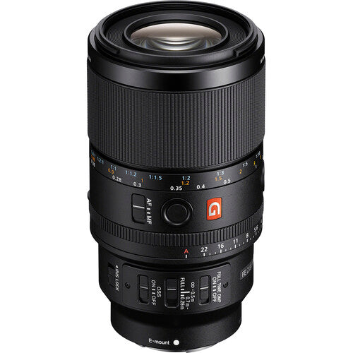 Sony FE 100mm f/2.8 Macro GM Lens Front View
