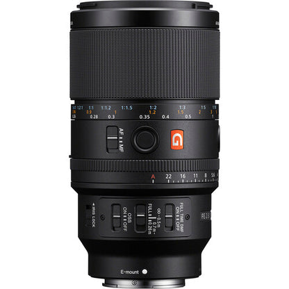 Sony FE 100mm f/2.8 Macro GM Lens Middle View