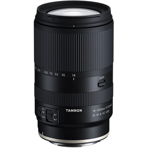 Tamron 18-300mm f-3.5-6.3 Di III-A VC VXD all-in-one zoom lens for Canon RF APS-C mirrorless cameras