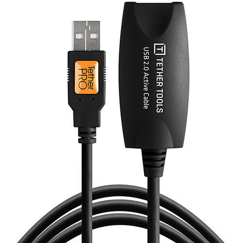 Tether Tools TetherPro USB 2.0 Active Extension Cable 16ft black