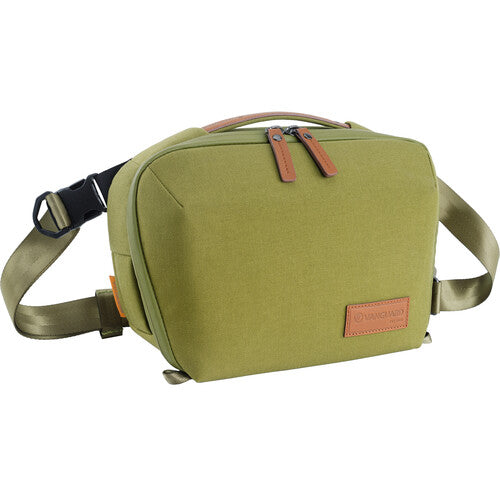 Vanguard Veo City CB24 Cross-Body Bag Green front view