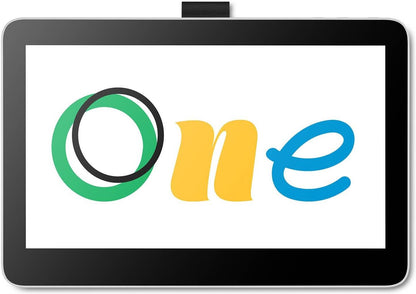 Wacom One 13 Touch Pen Display Graphic Tablet with 13.3″ touchscreen and pressure-sensitive pen
