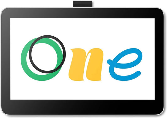 Wacom One 13 Touch Pen Display Graphic Tablet with 13.3″ touchscreen and pressure-sensitive pen
