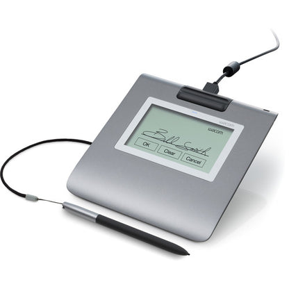 Wacom STU-430 Monochrome Signature Pad with battery-free pen and USB connection