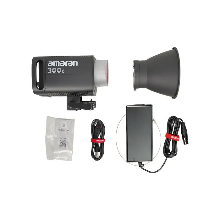 Amaran 300c RGB LED Monolight (Deep Gray) for professional video and photography lighting