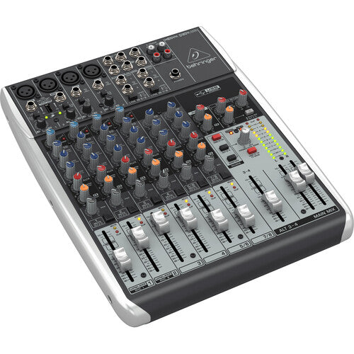 Behringer XENYX Q1204USB Premium Analog 12-Input Mixer with USB/Audio Interface (Wireless Ready)