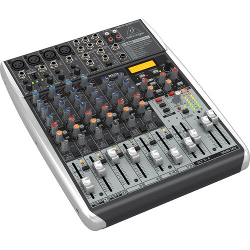 Behringer XENYX QX1204USB Premium Analog 12-Input Mixer with Multi-FX and USB/Audio Interface (Wireless Ready)