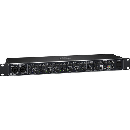 Behringer UMC1820 18x20 USB Audio/MIDI Interface with Midas Mic Preamplifiers