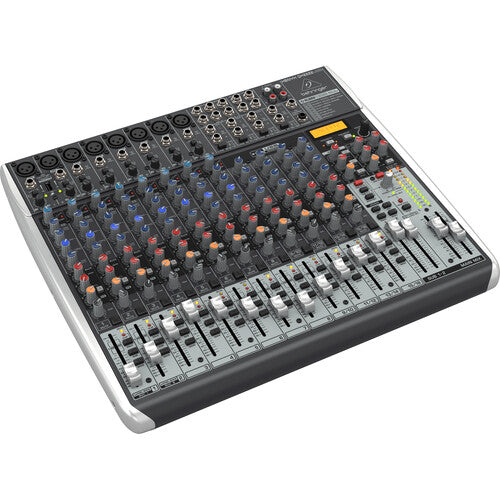 Behringer XENYX QX2222USB Premium Analog 22-Input Mixer with Multi-FX and USB/Audio Interface (Wireless Ready)