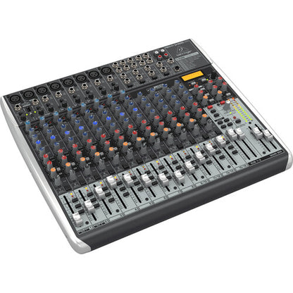 Behringer XENYX QX2222USB Premium Analog 22-Input Mixer with Multi-FX and USB/Audio Interface (Wireless Ready)