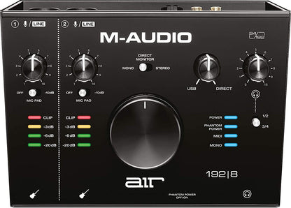 M-Audio AIR 192|8 Desktop 2x4 USB Type-C Audio/MIDI Interface