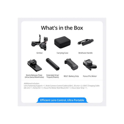 DJI RS 4 Gimbal Stabilizer Combo