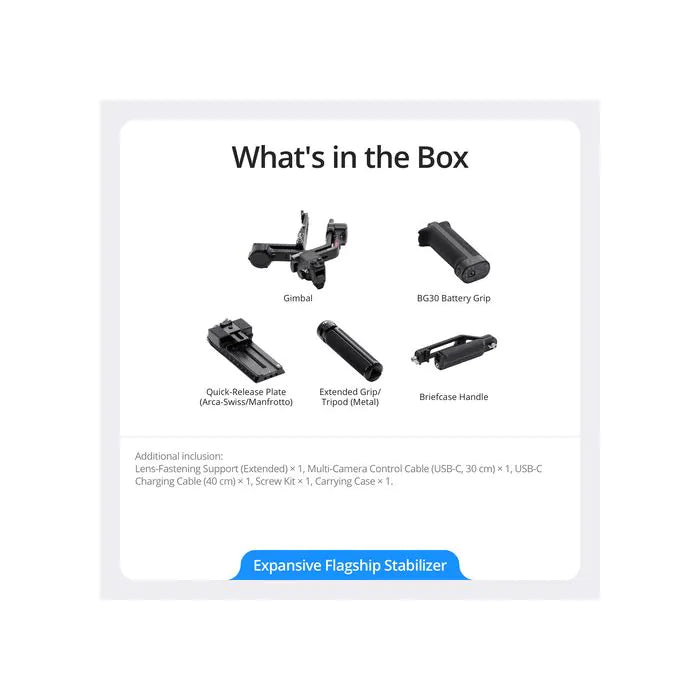 DJI RS 4 Pro Gimbal Stabilizer