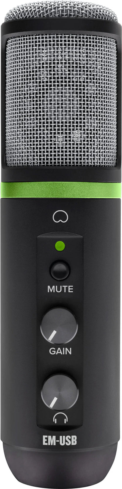 Mackie EM-USB EleMent Series USB Condenser Microphone (Green)