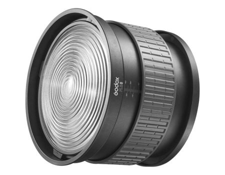 Godox 8 inch Fresnel lens attachment for LED spotlight lighting