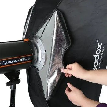Godox Grid Softbox bowen's mount aluminum ring adptor 35X160cm
